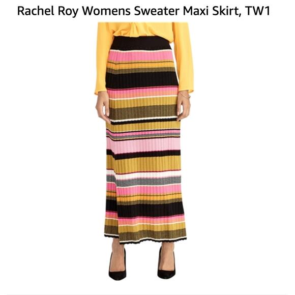 Rachel Roy Womens Sweater Maxi Skirt Multicoloured Size XXL - Picture 2 of 9